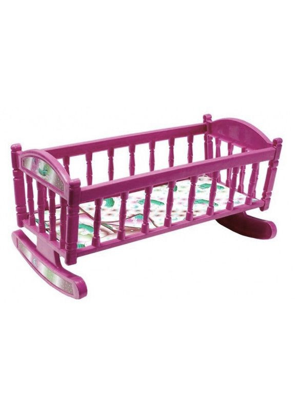 Детская игрушка кроватка для куклы Барби S0013 пластик Фиолетовая Mtoys (303361118)