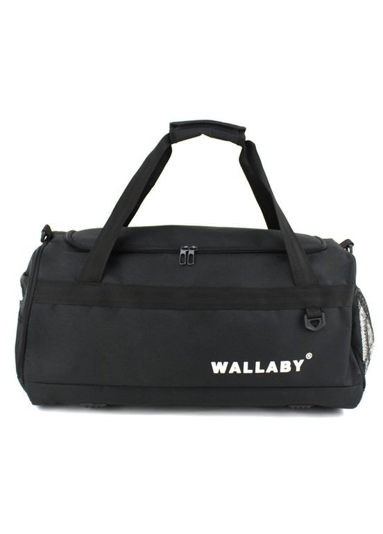 Спортивна сумка середнього розміру 50L 3060 Чорна Wallaby (339767762)