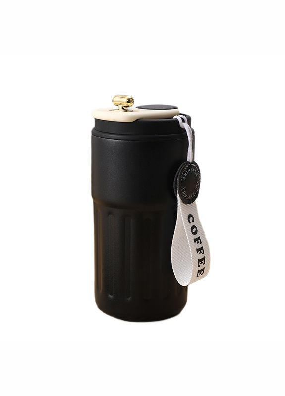 Термочашка Coffee 500 мл з датчиком температури, чорний Yiwu HP-14-10B (307061866)