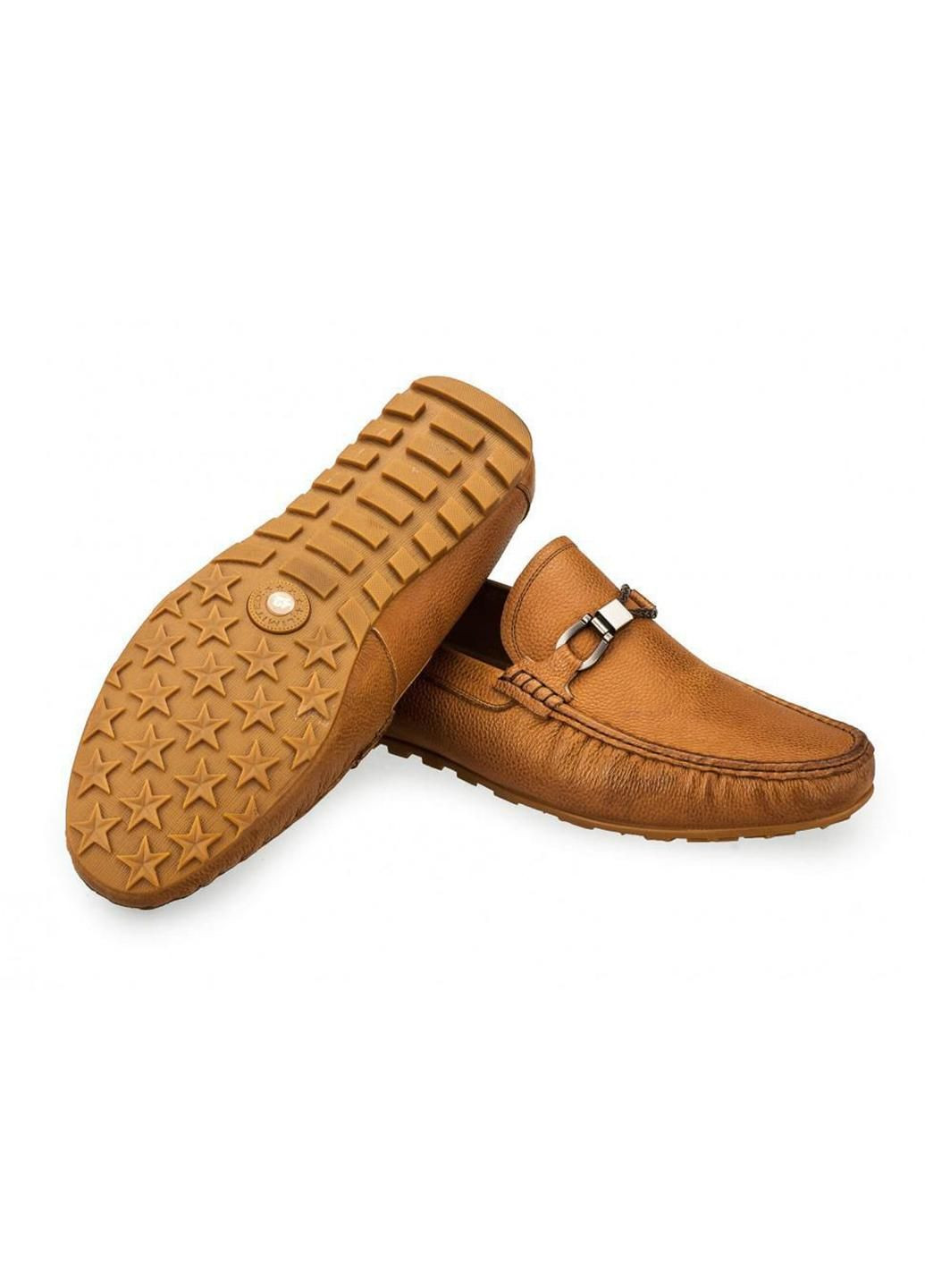 Оранжевые мокасины 7181002 42 цвет гуммигут Carlo Delari