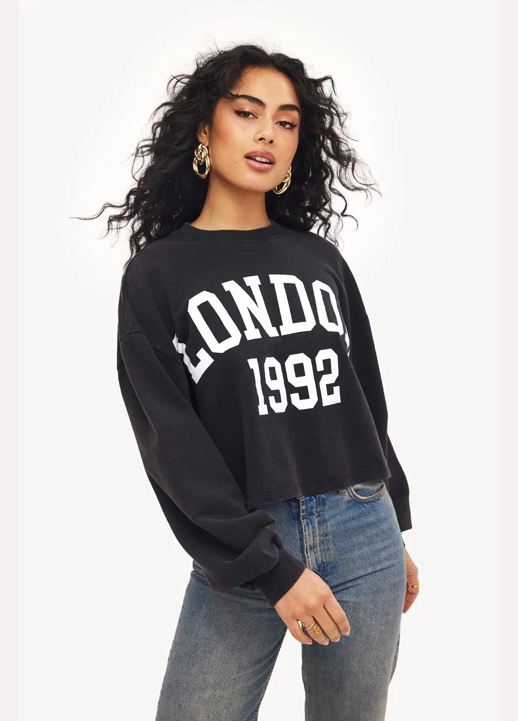 Чорний демісезонний жіночий чорний светр Loavies