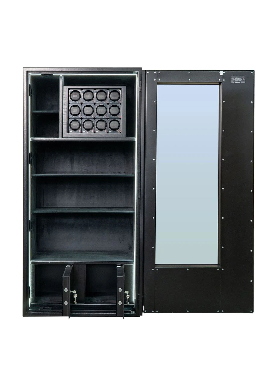 Сейф зламостійкий GD.840.ET.W GLASS COMBI BLACK Griffon (386023974)