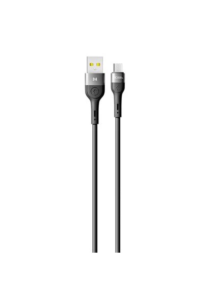 Кабель USB RC-XS51 X-Silicone MicroUSB 3A 1.2m М'ята упаковка Ridea (378026696)