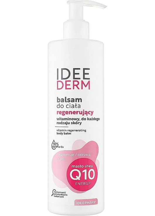 Витаминный регенерирующий бальзам для тела Idee Derm Vitamin Regenerating Body Balm 400ml (1236918-31104990) Ideepharm (368887410)