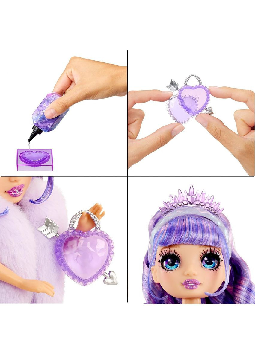 Игровой набор с куклой серии Creative Crystals - Виолетта Rainbow High (324226684)