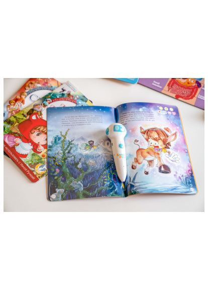 Интерактивная игрушка Набор интерактивных книг 200 Первых слов (1,2), Сказки (SKB23BWFT) Smart Koala Набір інтерактивних книг 200 Перших слів (1, 2), Ка (366159975)