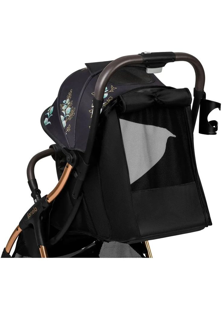 Прогулянкова коляска Julie One Golden Moments, чорний Lionelo LO-JULIE ONE GOLDEN MOMENTS (335030442)