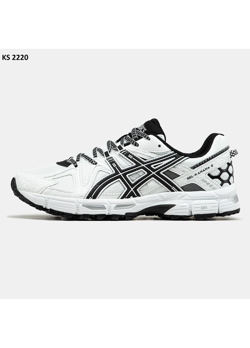 КРОССОВКИ ЖЕНСКИЕ ASICS GEL-KAHANA 8 WHITE АСИКС ГЕЛЬ КАХАНО No Brand белые демисезоны (369388904)