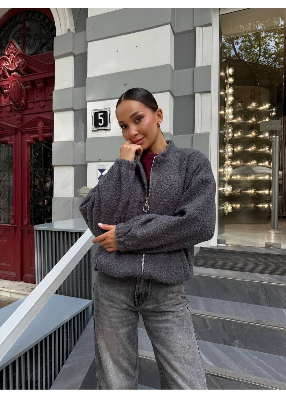 Бомбер жіночий на блискавці (366241682)