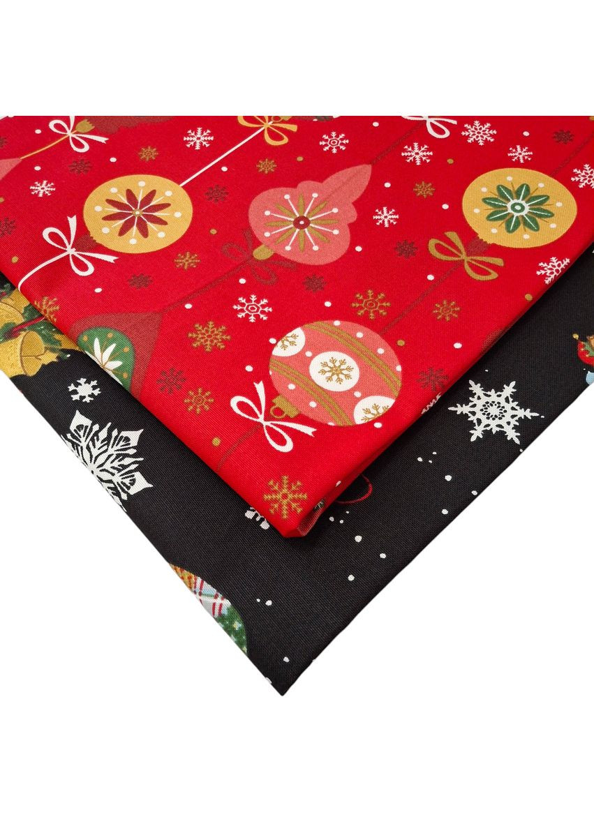 Скатерть Charms новогодняя водостойкая 110х140 см черная (2800004658553) SoundSleep (307510726)
