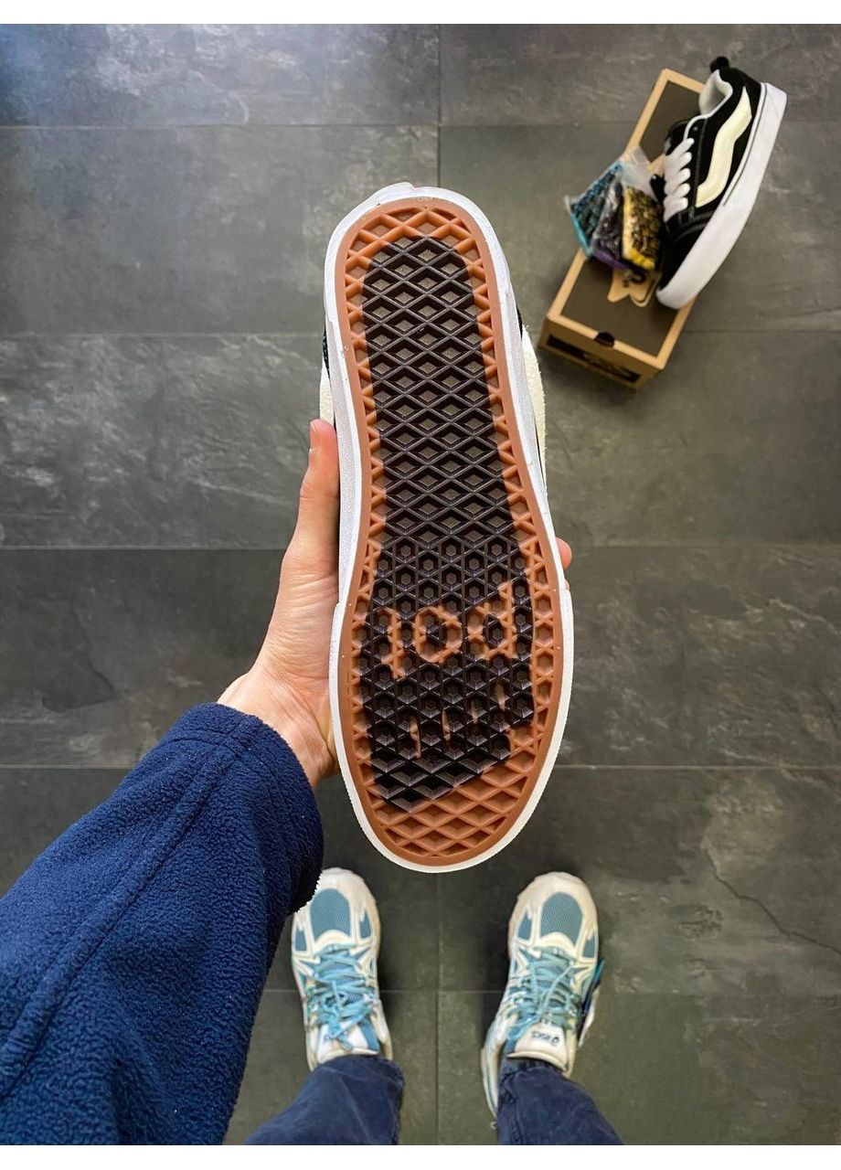 Білі Осінні кеди чоловічі vans vault ua knu-skool vr3 lx imran potato ванс кну скул No Brand