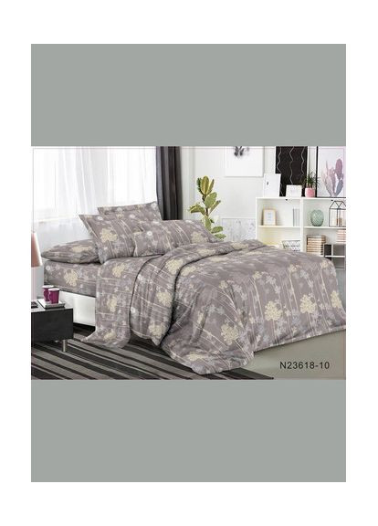 Півтораспальний комплект постільної білизни Бязь 3D Premium 150х220 см BP1.5-309 Vital-Textile (367087529)