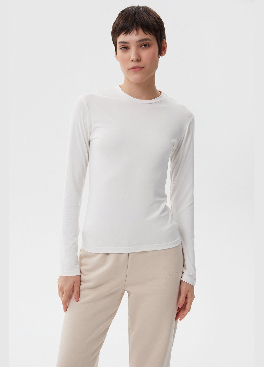 Лонгслив, цвет белый Estro (324030304)