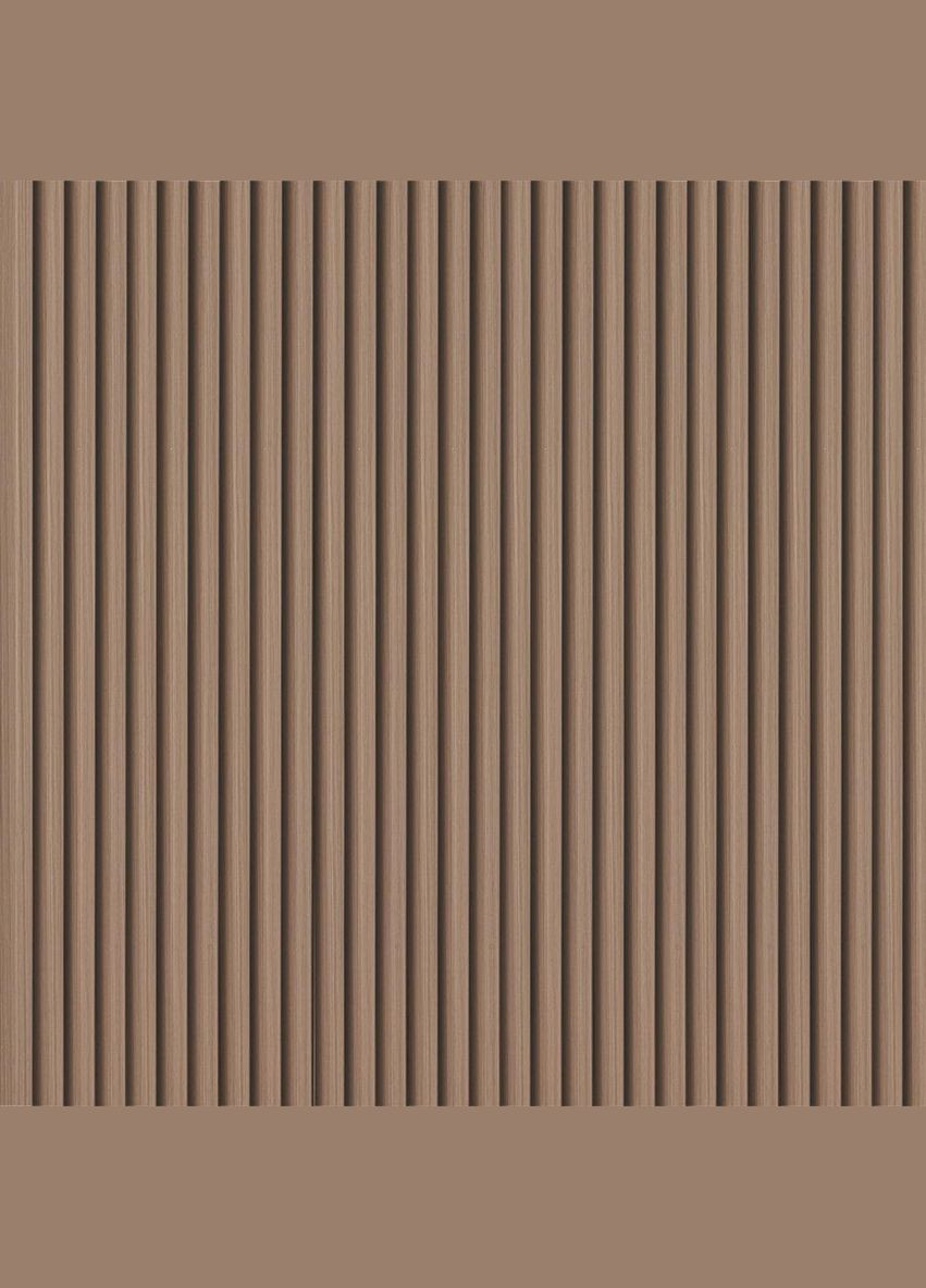 Рельс декоративный WPC стеновой светлый орех 3000х160х23мм SW-00001853 Sticker Wall (330020186)