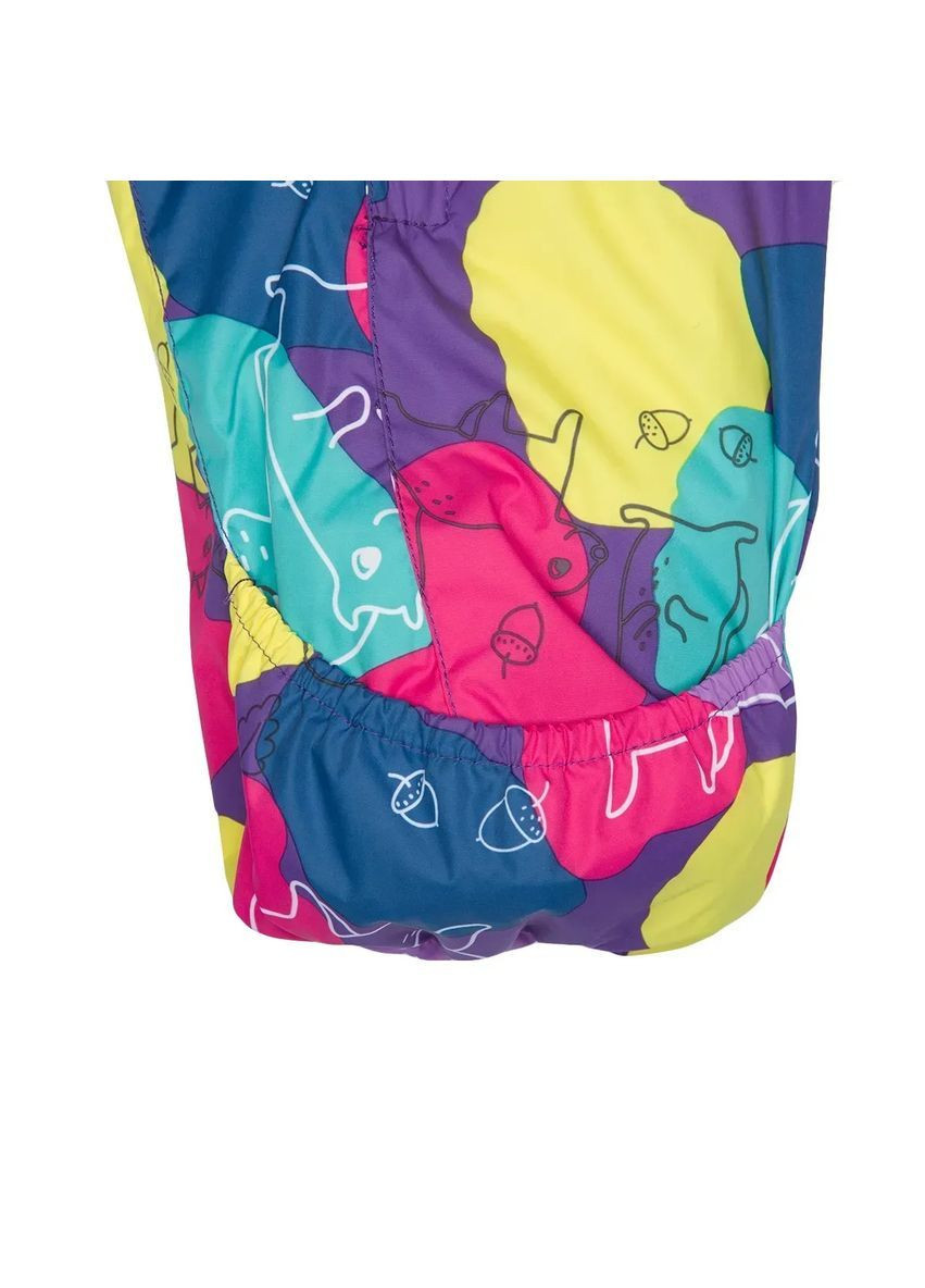 Лілова дитячий зимовий комбінезон keira, р.68, ліловий з принтом () Huppa 31920030-14753-068