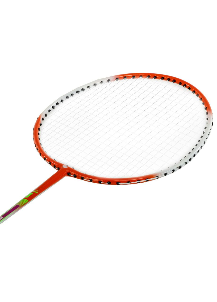 Набір для бадмінтону 2 ракетки в чохлі FOX FOX-777 (сталь, червоний) F.O.X (361437387)