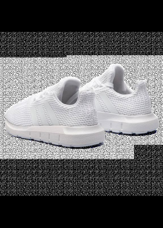 Білі всесезонні кросівки дитячі, білі, swift run c adidas