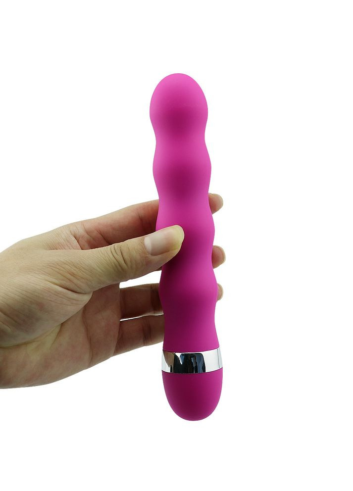 Вибратор SS Silicone Stick, Розовый, 18 см, 10007 Soft Touch (290147866)