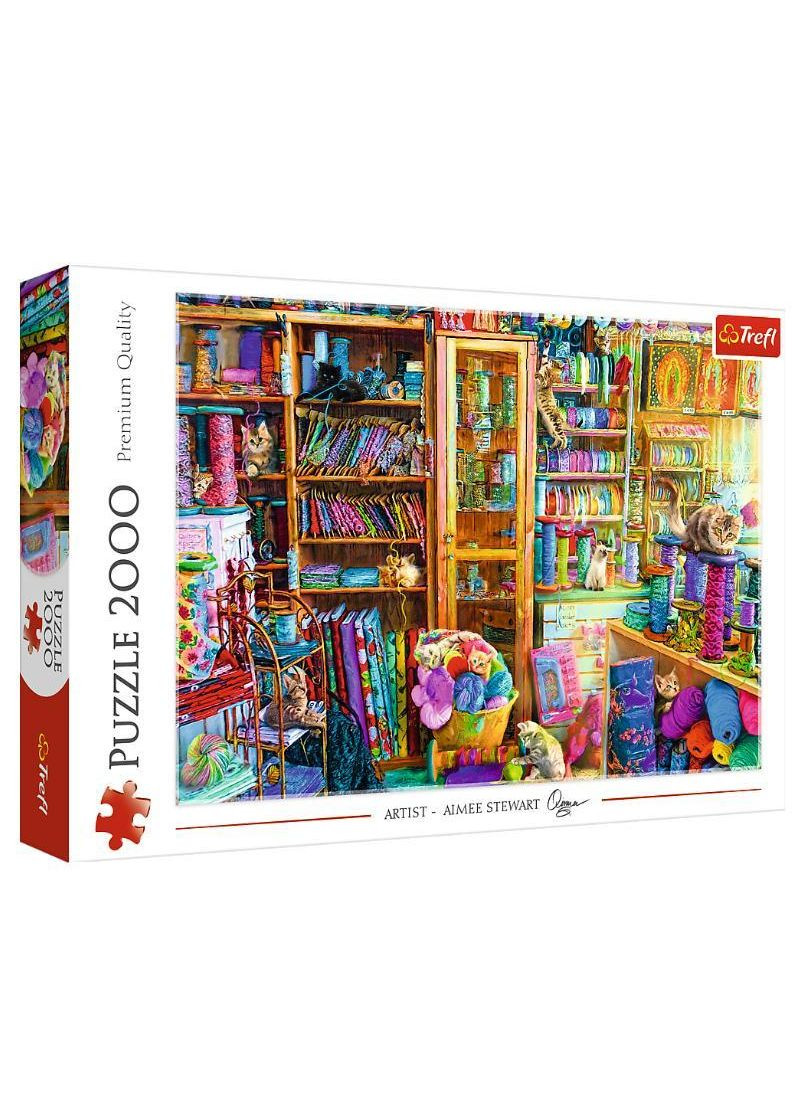 Пазл 2000 эл. " " (Польша) / Кошачий рай (27113) Trefl (342415766)