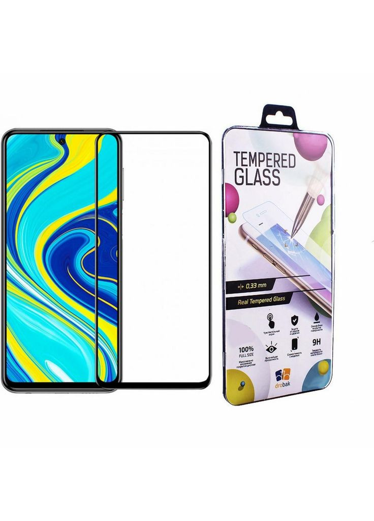 Скло захисне m432907) Drobak Xiaomi Redmi Note 9 Pro Max Full Cover Full Glue ( (367069688)