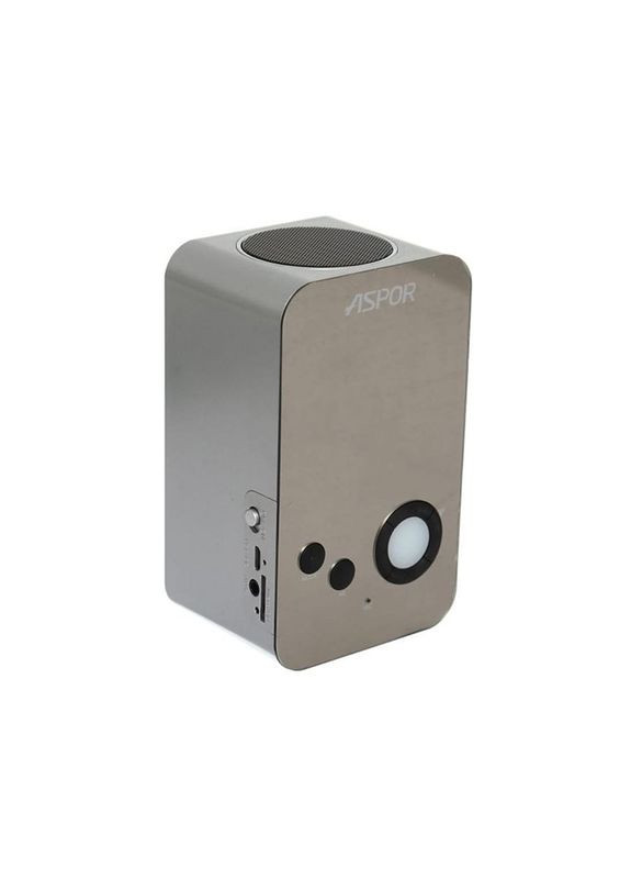 Bluetooth колонка A658 вертикальная- серебро Aspor (367602749)