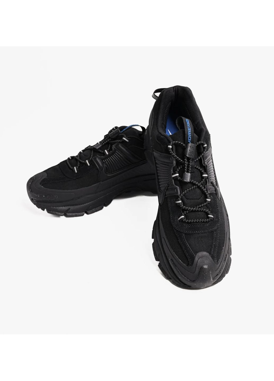 Чорні Осінні кросівки чоловічі zoom vomero roam triple black (fv2295-002) Nike