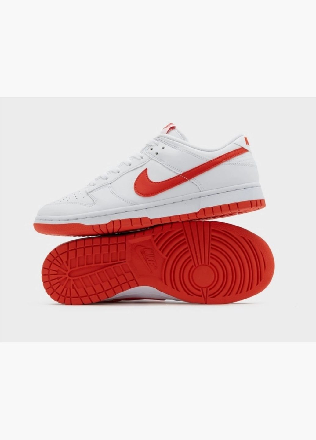 Білі кросівки чоловічі dunk low white dv0831-103 Nike