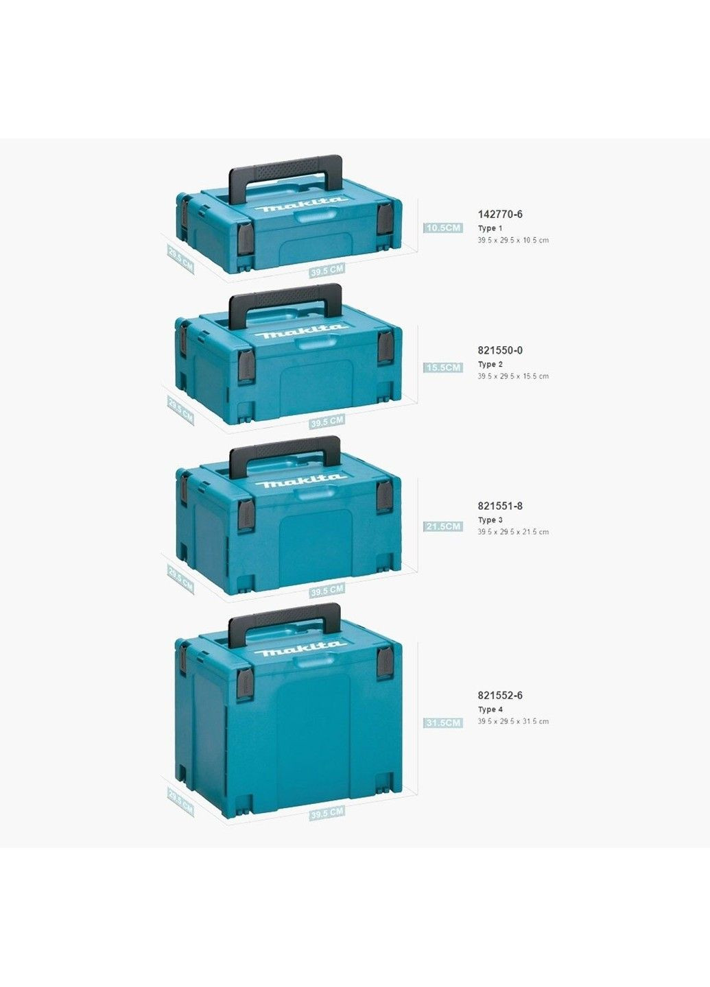 Систейнер Makpac 1 (821549-5) Makita (361970243)