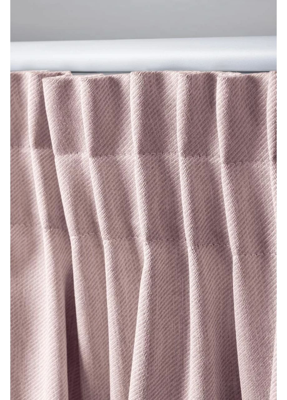 Шторы с диагональной структурой Original 2шт 4м х от 2,5м до 3м HYGG (370367191)