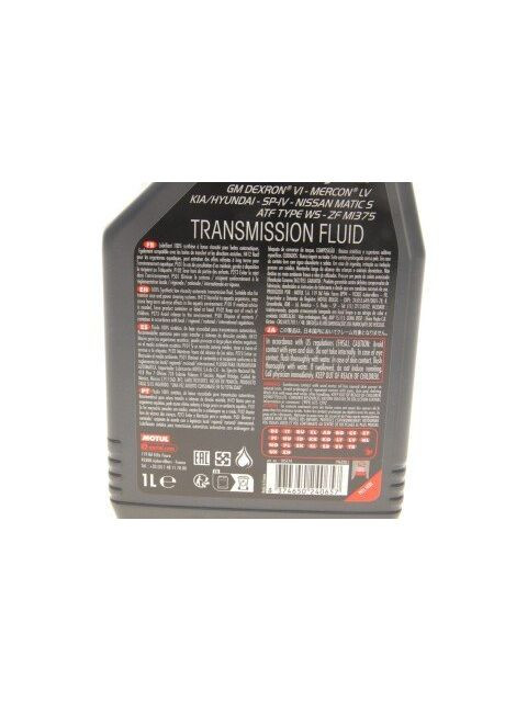 Олива ATF VI 1 L 843911 Motul (360491351)