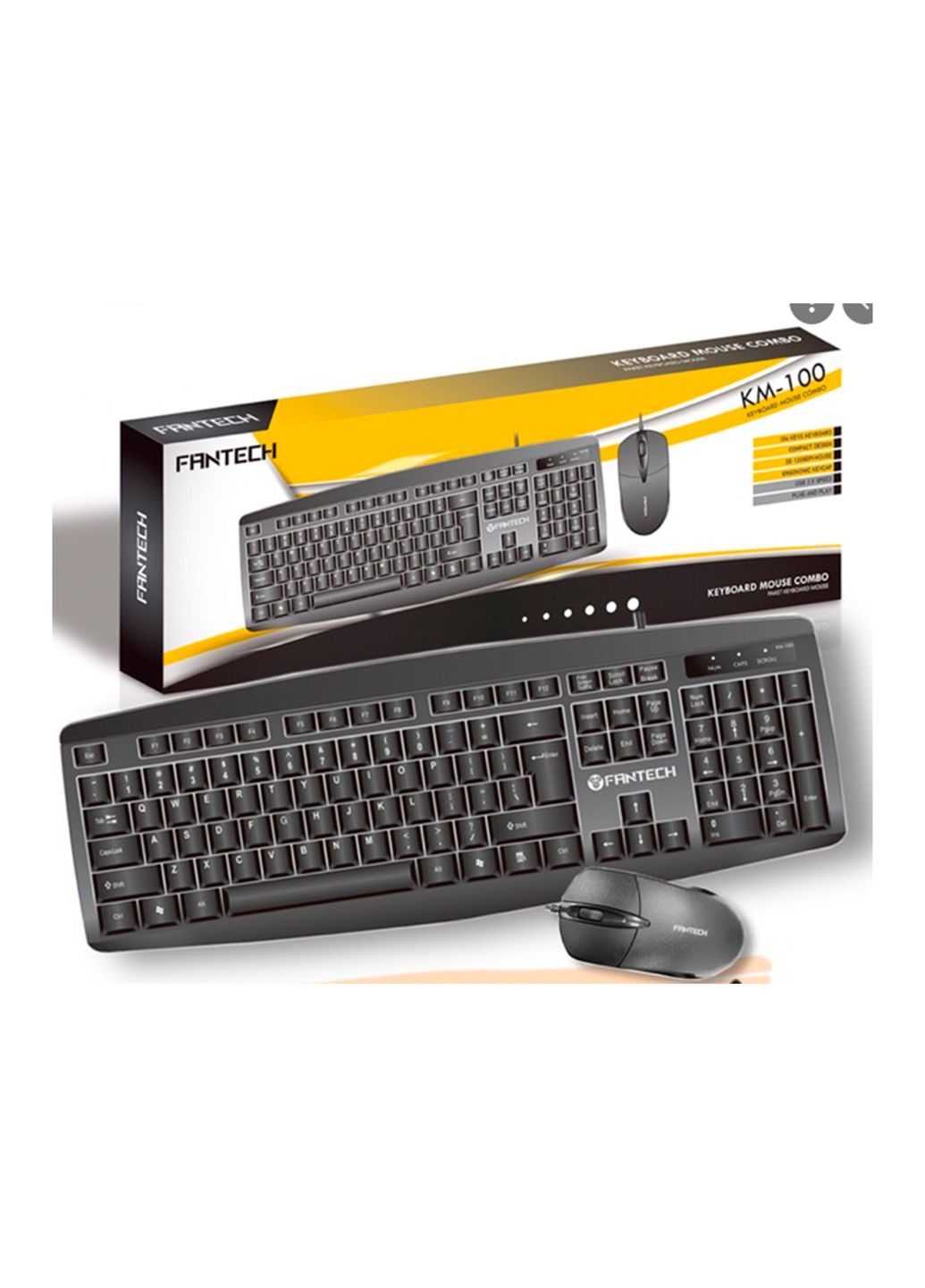 Клавиатура и мышь KM100 Fantech (369160470)