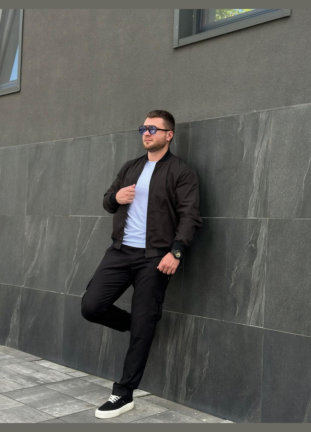 Легкий бомбер из водоотталкивающей ткани Vakko на молнии (327538414)