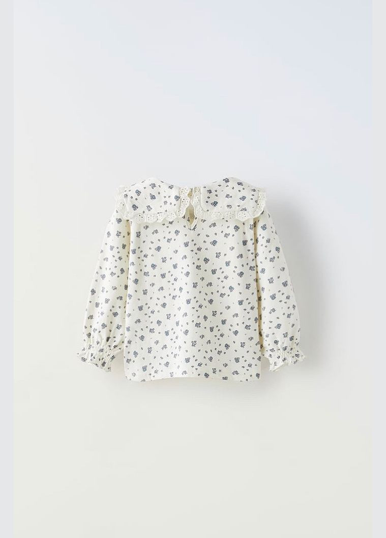 Бежевая блузка Zara