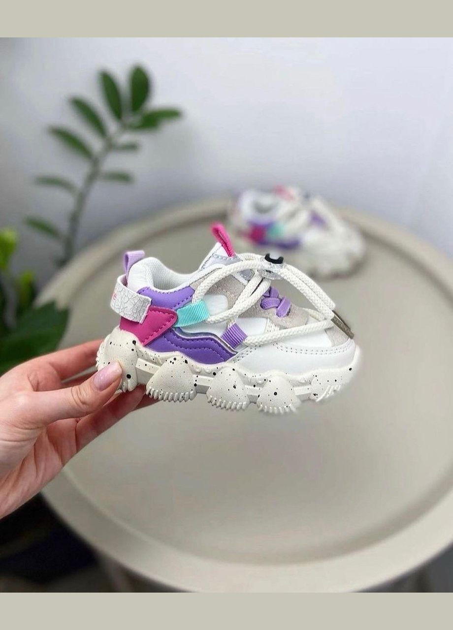 Розовые всесезонные детские кроссовки розовые 937 No Brand