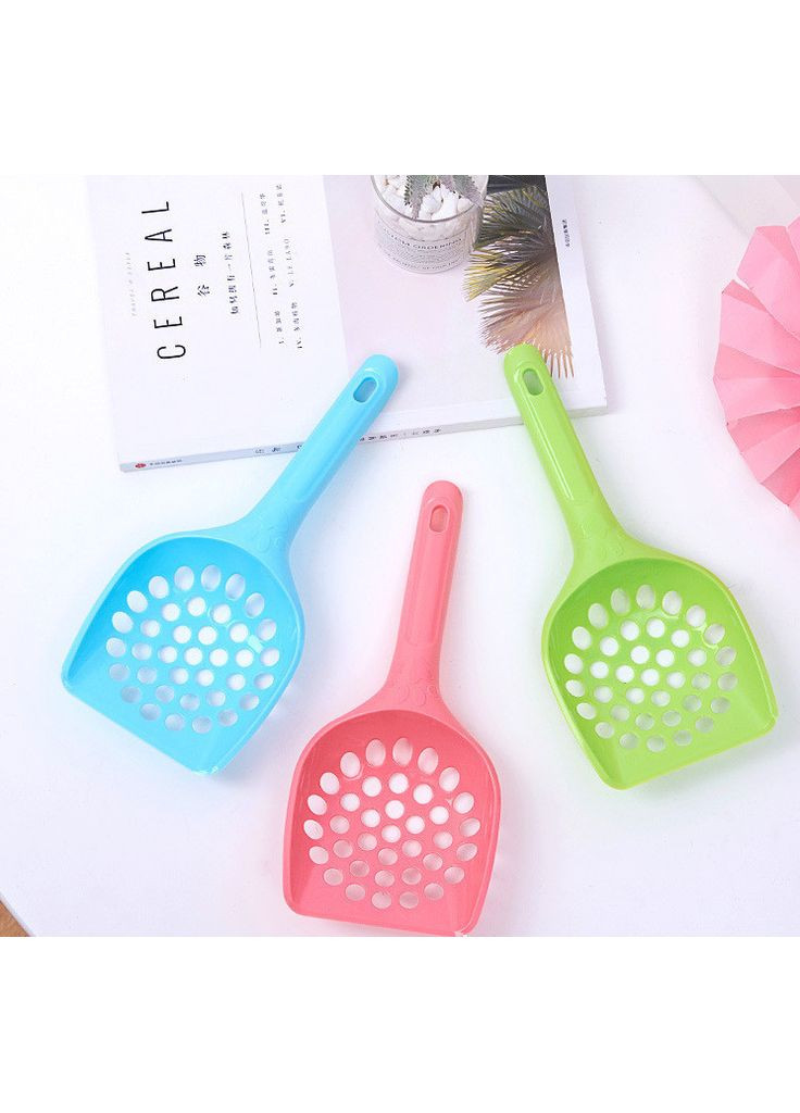 Лопатка для уборки туалета пластиковая 25,5*11 см, зеленая No Brand (369151616)