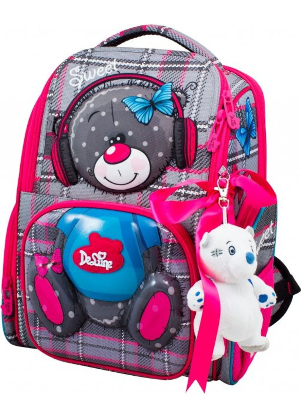 Шкільний каркасний рюкзак з наповненням (11-026) Delune (335401368)