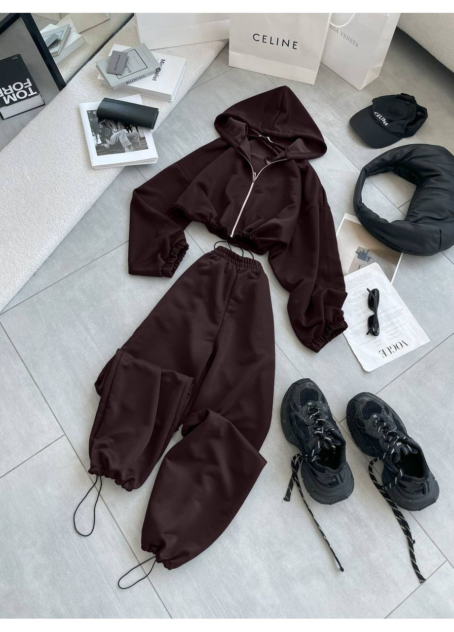 Костюм OVERSIZE — ЗАМЕР В ОПИСАНИИ DK/DL Мода без кордонів (365716034)