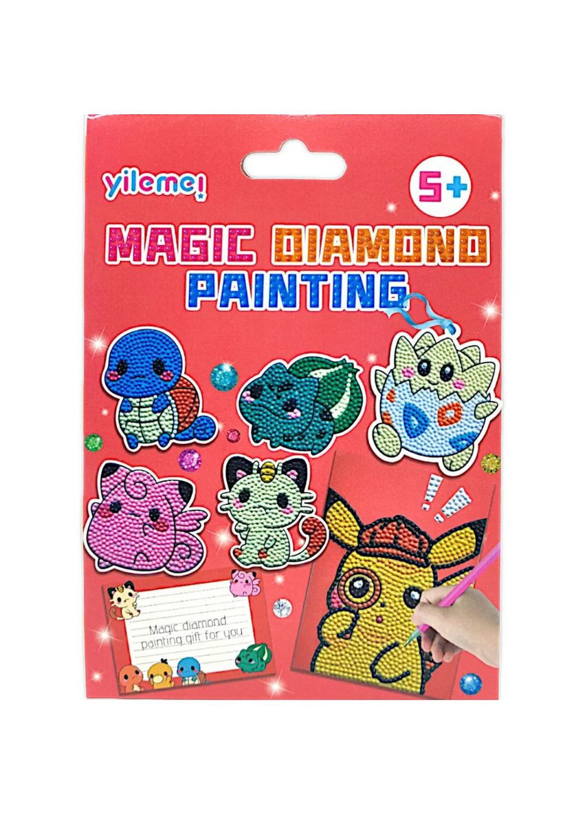 Алмазная мозаика "Magic Diamond Painting: Покемоны" MIC (294726922)