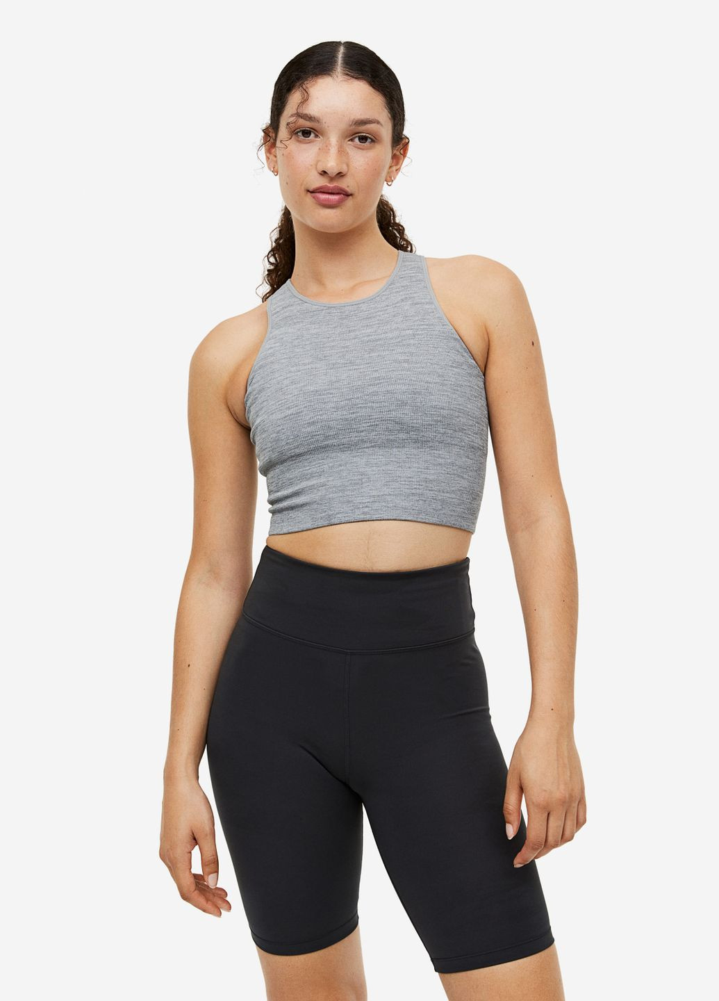 Спортивный топ в рубчик H&M (338948660)