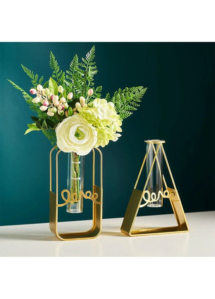 Ваза для цветов Треугольник 9528 20х15,5 см No Brand (335972445)