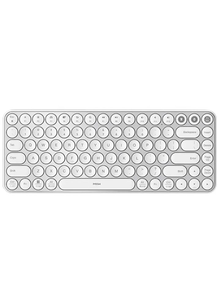 Клавиатура беспроводная Keyboard Air 85 MWXKT01 белая MiiiW (315450033)