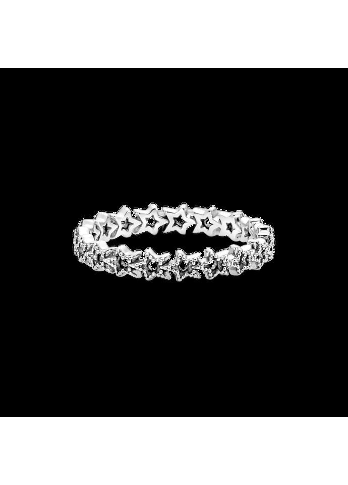 Серебряное кольцо Пандора "Ассиметричные звезды" 190029C00 Kabluchka (355344710)