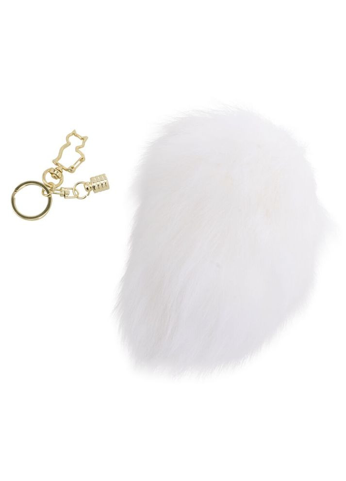 Металлическая анальная пробка Кролиный хвост SEVANDA White Bunny-Tail Lockink (369952133)