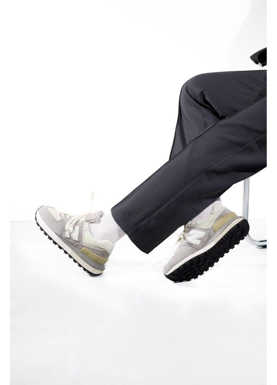 КРОССОВКИ ЖЕНСКИЕ NEW BALANCE 574 LEGACY BEIGE GREY WHITE НЬЮ БЕЛАНС 574 No Brand серые демисезоны (367167958)