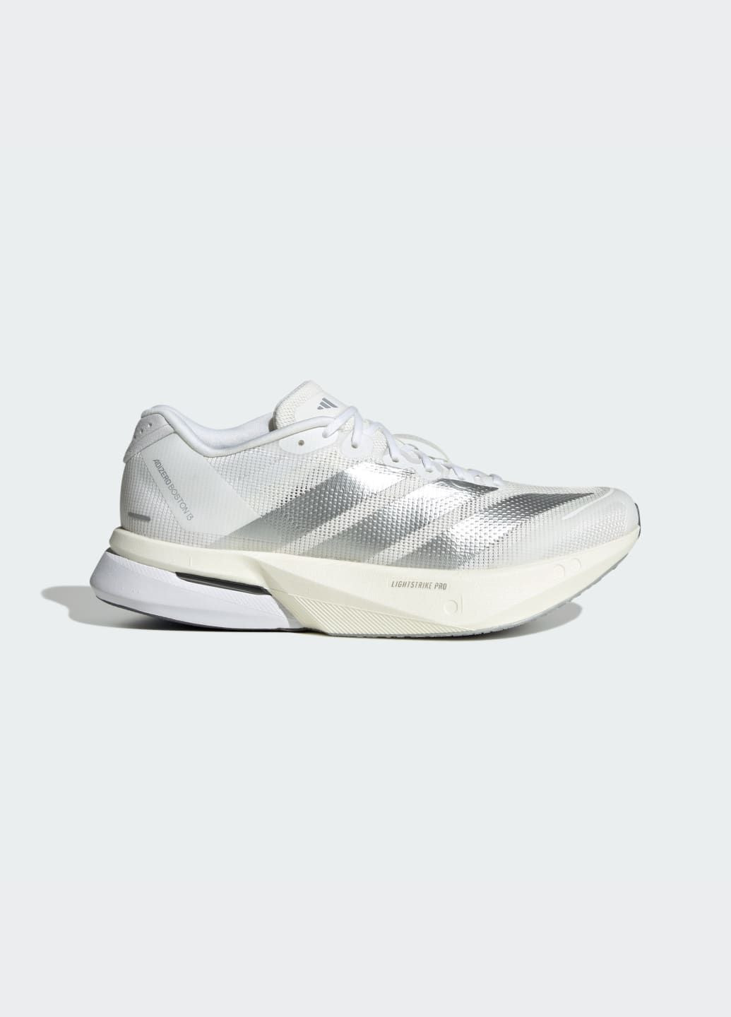 Кроссовки Adizero Boston 13 adidas белые всесезоны (372814412)