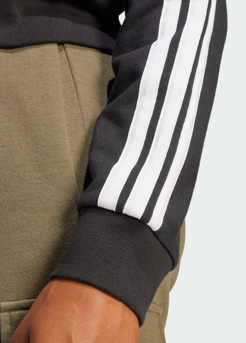 Толстовка Essentials 3-Stripes French Terry adidas (339604267)