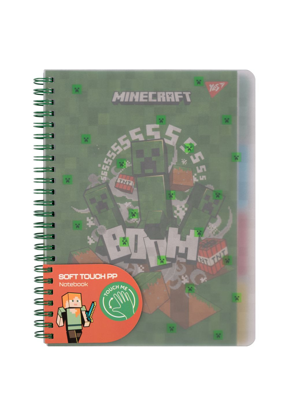 Тетрадь для записей А5 80 л софт-тач Minecraft (765738) Yes (351358420)