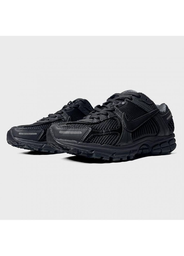 КРОССОВКИ ЖЕНСКИЕ NIKE ZOOM VOMERO 5 BLACK НАЙК АИР ЗУМ ВОМЕРО 5 No Brand чёрные демисезоны (369387448)