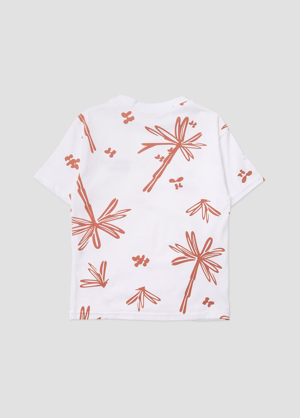 Белая летняя футболка с коротким рукавом для мальчика цвет белый cb-00273654 ALG