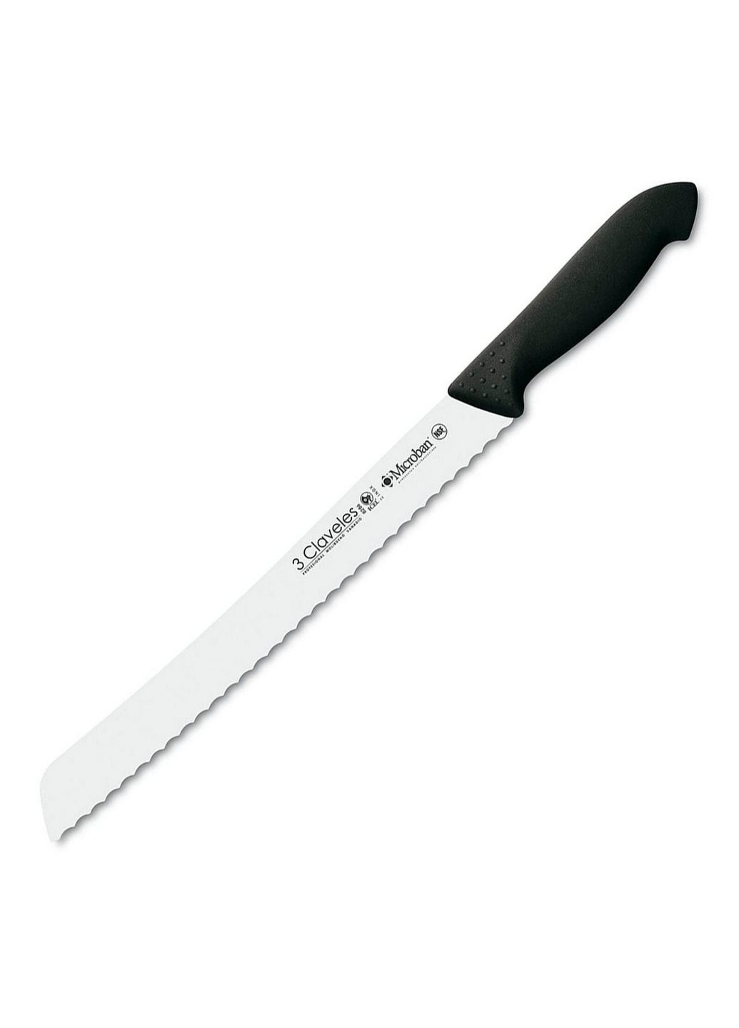 Кухонный нож для хлеба 250 мм 3 Claveles (282587524)